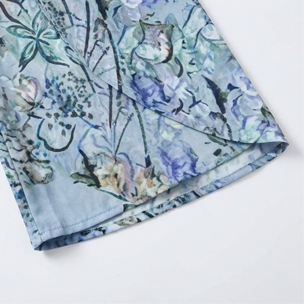 Lunavia – Women's Boho Floral Wide-Leg Pants