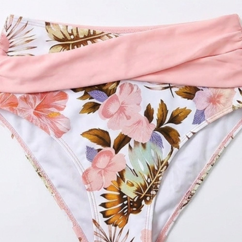 Marivela – Women's Tummy-Flattering Wrap Bikini Set