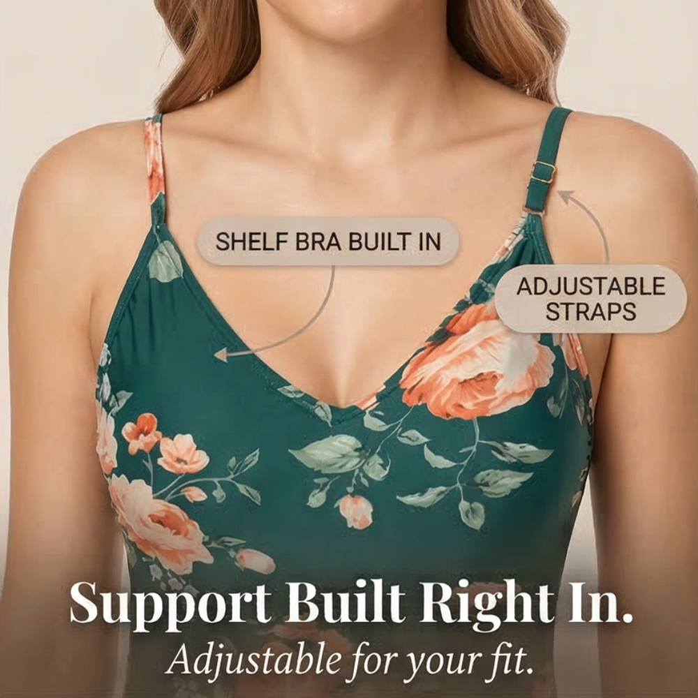 Shorella - Skirted Swimsuit for Effortless Coverage