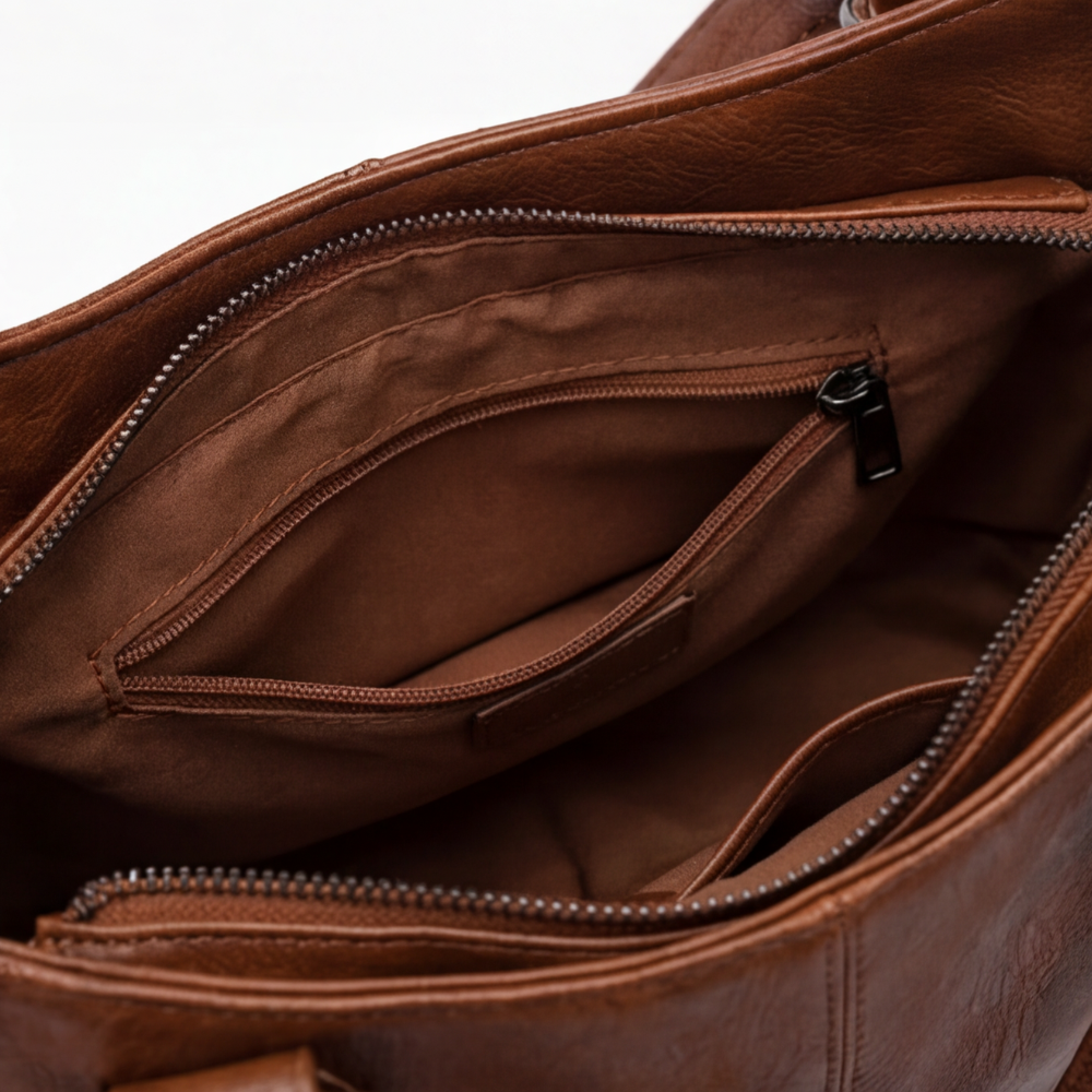 Velura Soft Vegan Leather Everyday Tote
