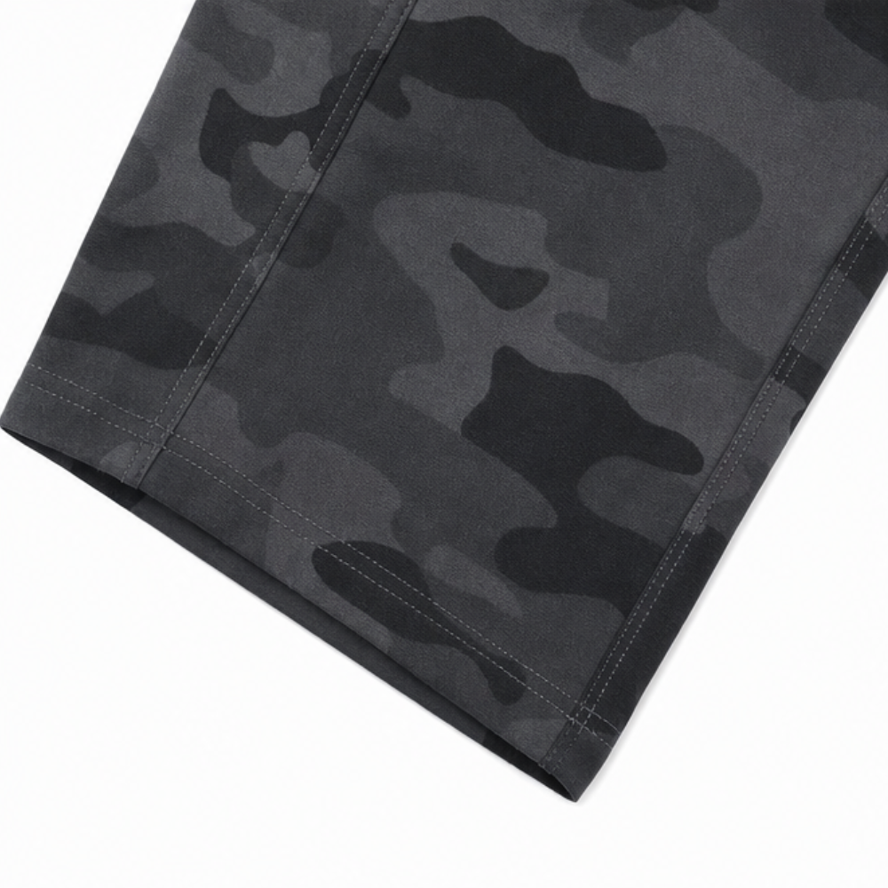 Wearwell – Stretchy Cargo Capris with Drawstring Waist and Multiple Pockets