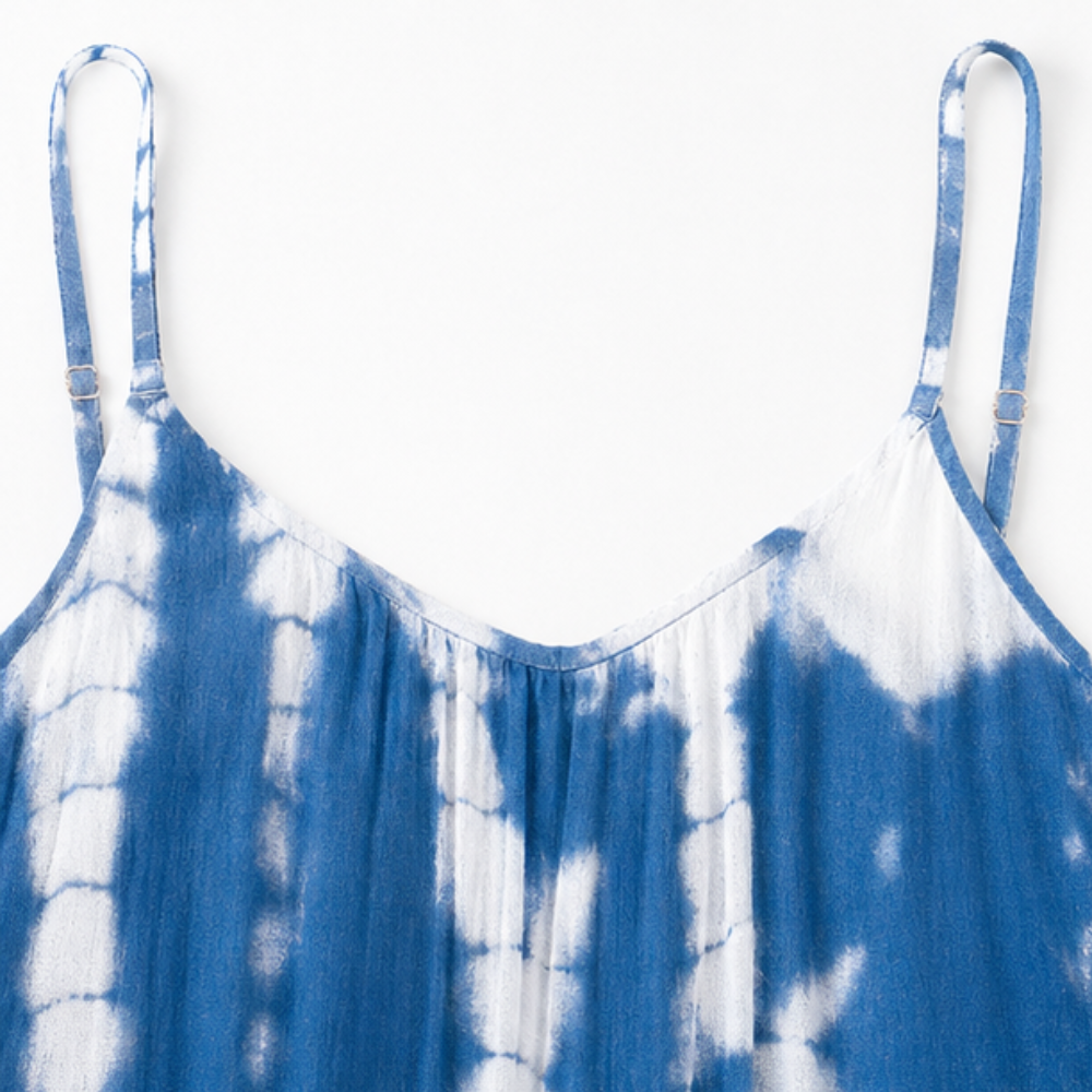 Sevella – Women's Wide-Leg Tie-Dye Jumpsuit