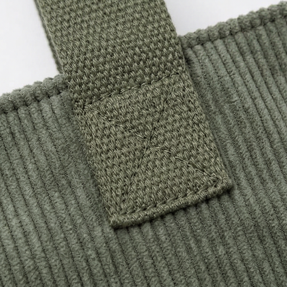 Clovera – Multi Pocket Corduroy Shoulder Bag