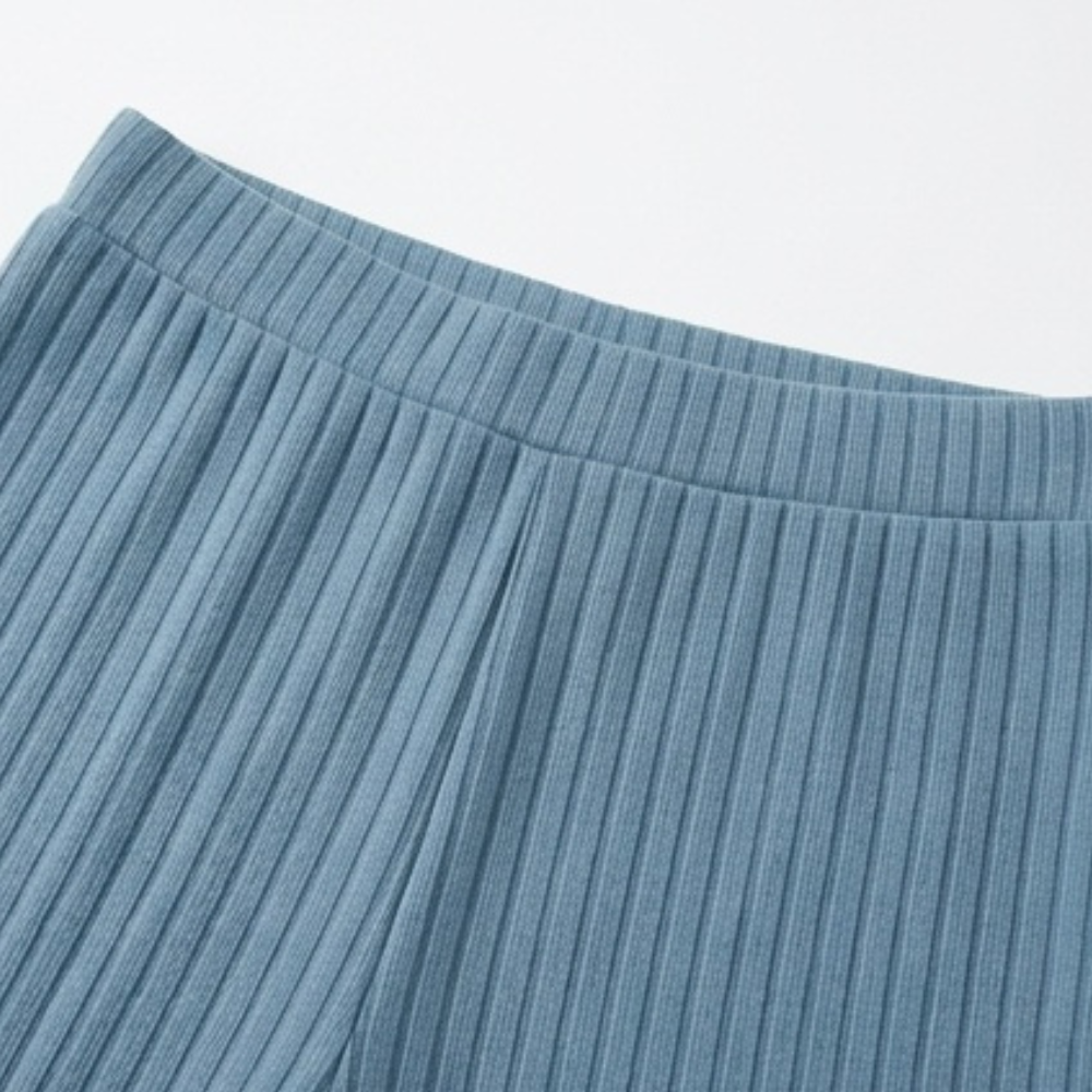Velura – Women's Soft Ribbed Wide-Leg Set