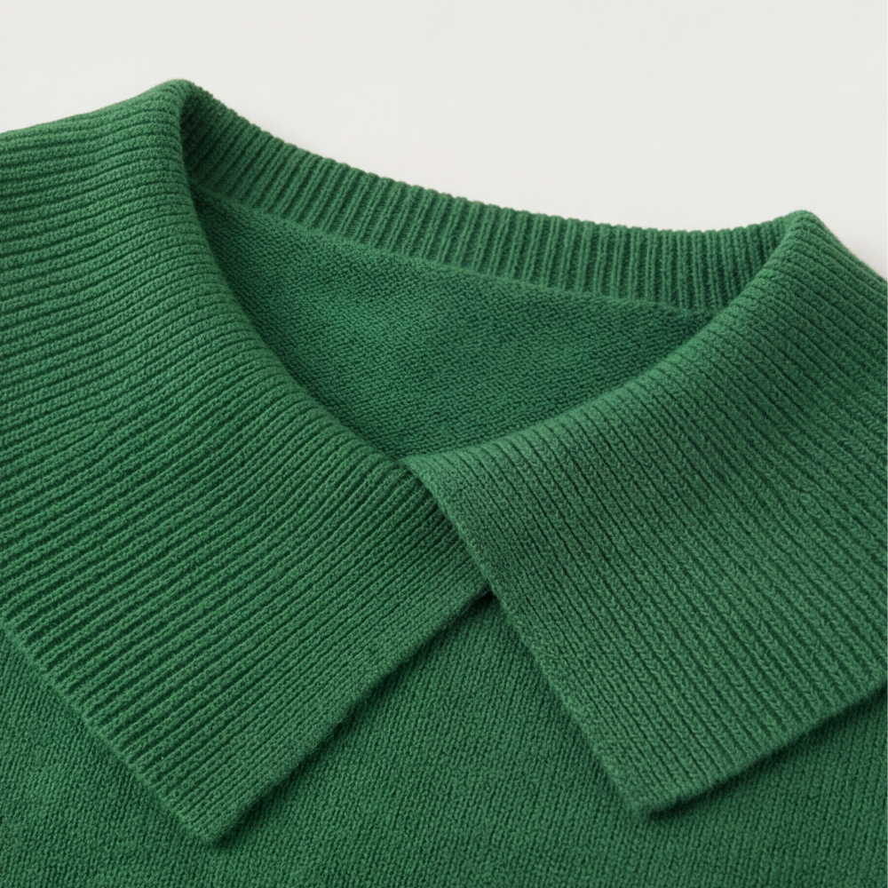 Collara – Asymmetric Collar Knit Sweater