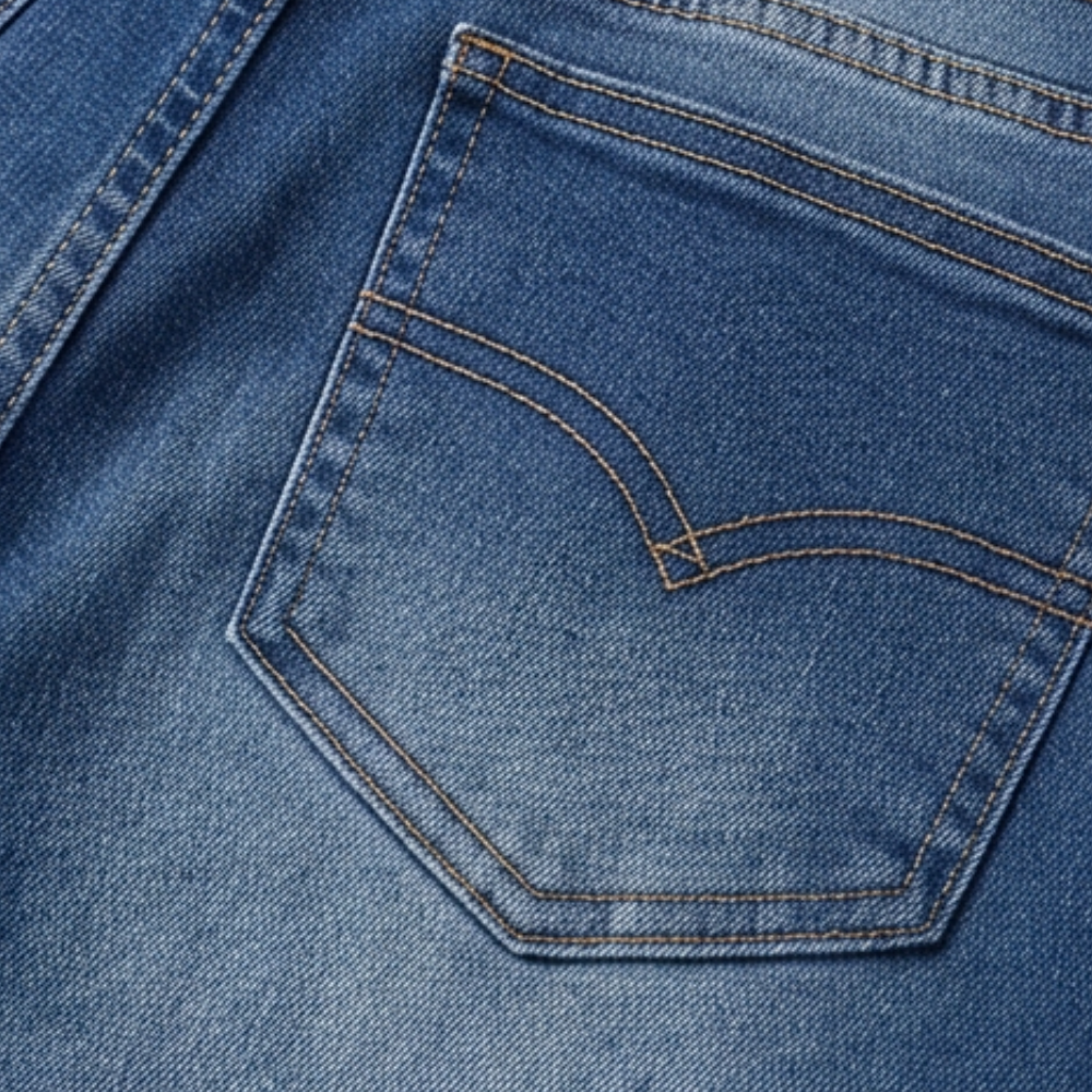 Veluna – Women's Curve-Flattering Frayed Hem Denim Skirt