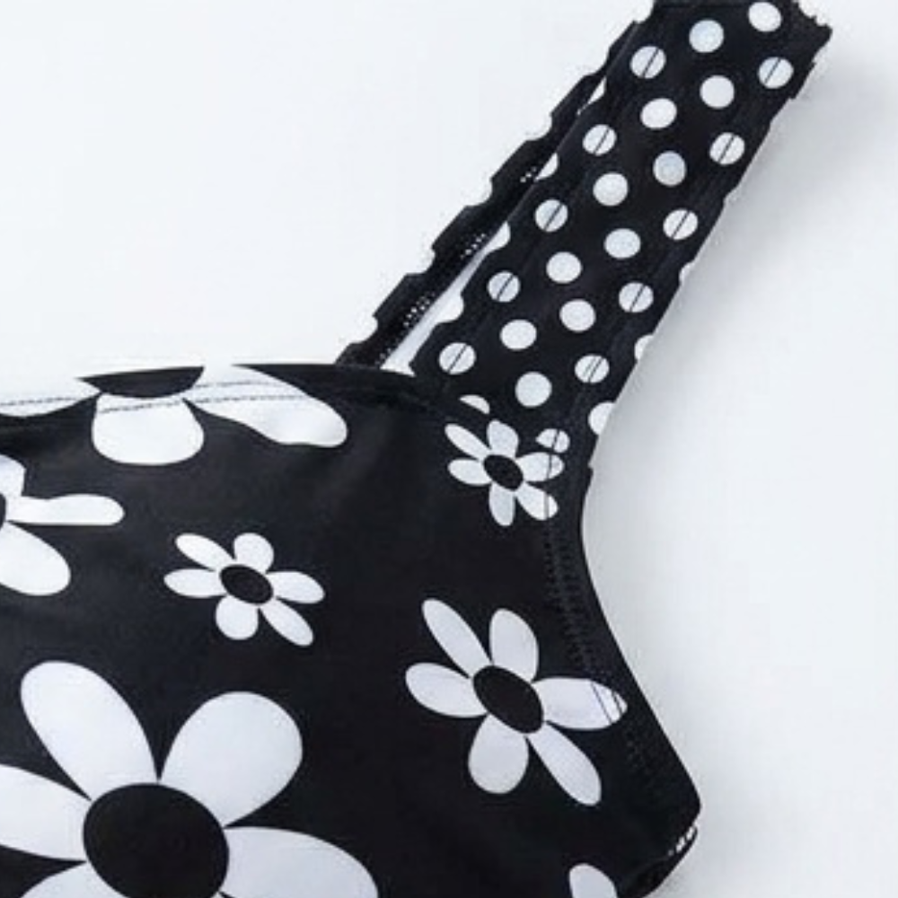 Marenza – Women's Halter Swimdress with Flowy A-Line Skirt