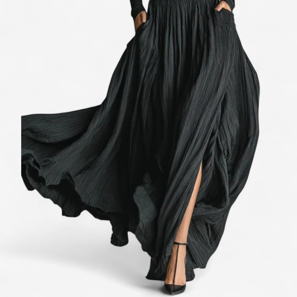 Linara - Women's High Waisted Maxi Skirt