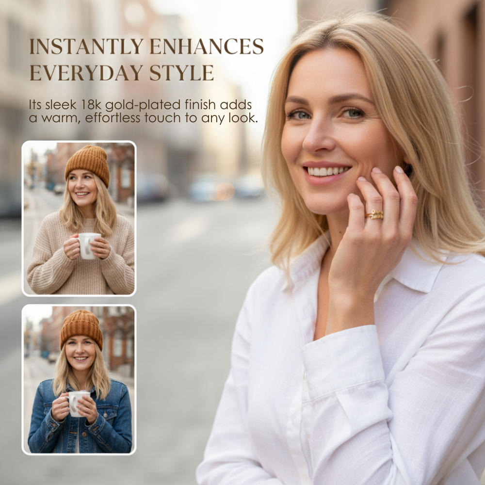 Aurelya™ – Customized Name Ring (50% Off)