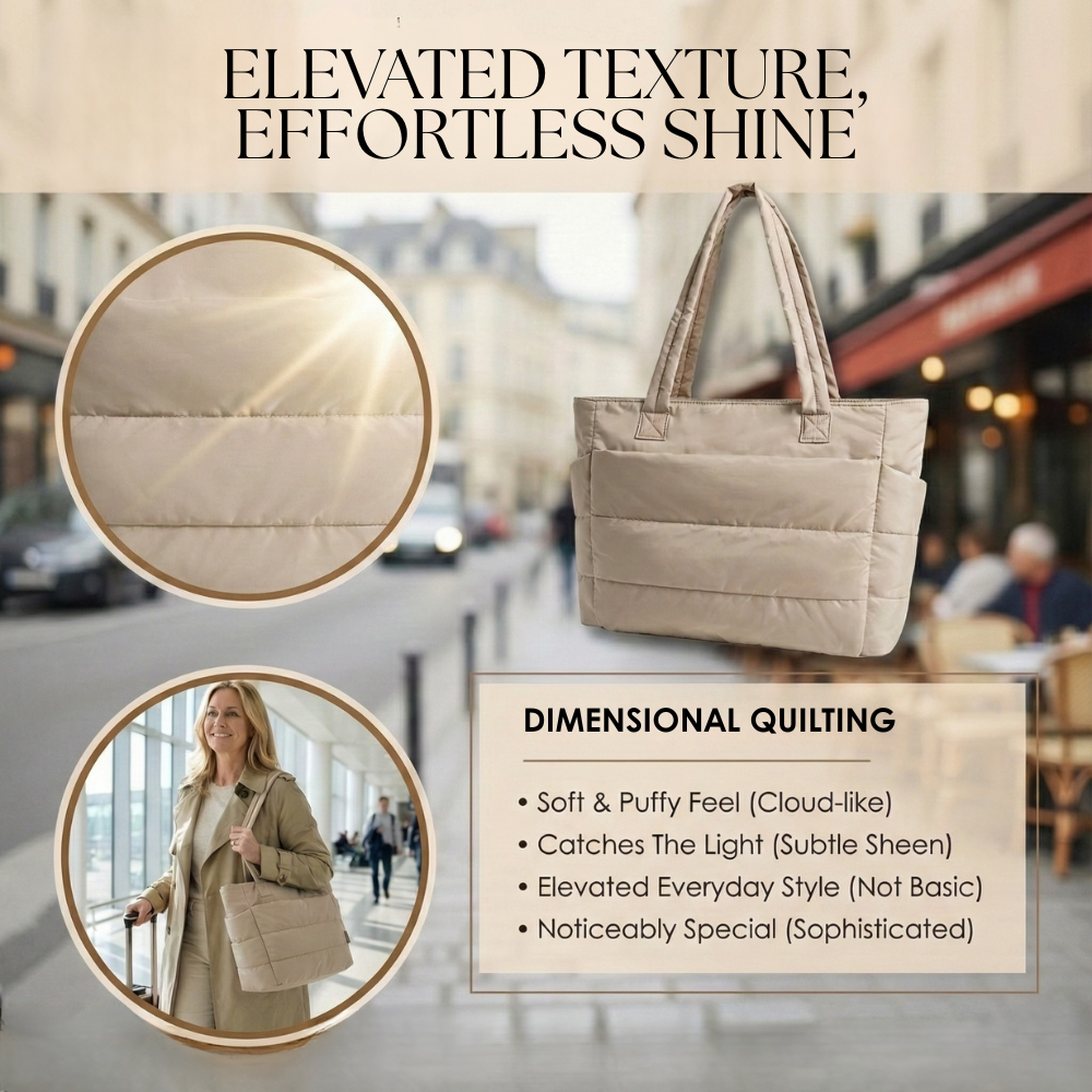 Carrella™ - Quilted Cloud Bag