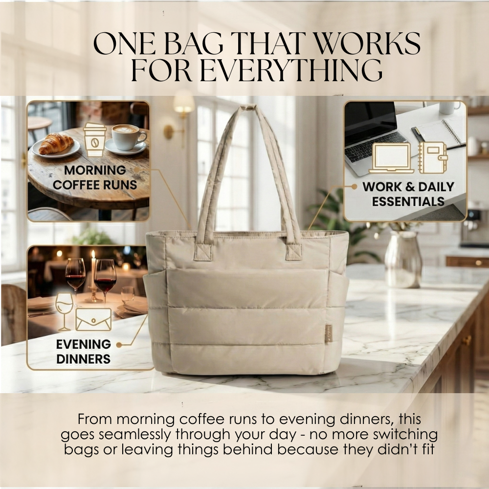 Carrella™ - Quilted Cloud Bag
