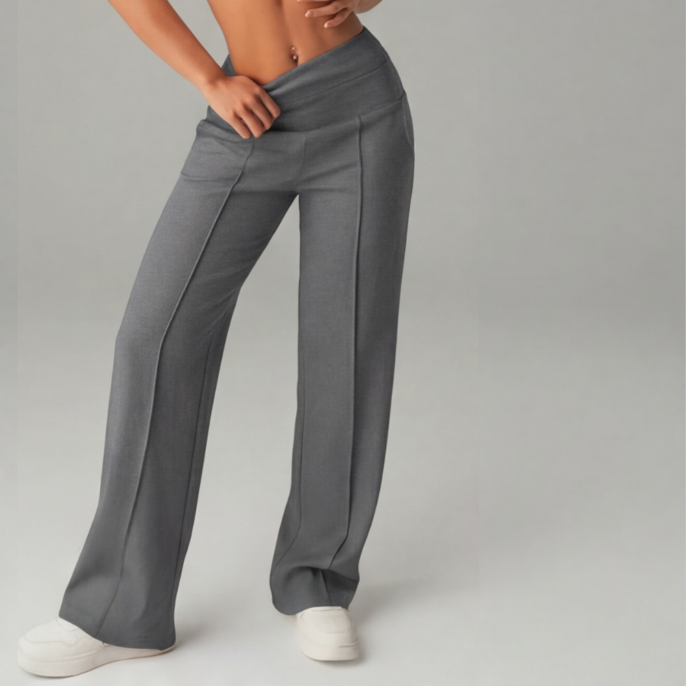 Velessa – Wide Leg High Waist Stretch Pants