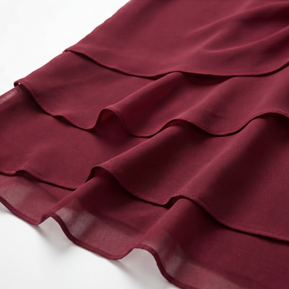 Velara – Women's Gathered Twist-Waist Dress