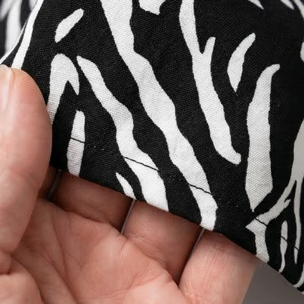 Vivara – Patchwork Zebra Print Maxi Dress for Women
