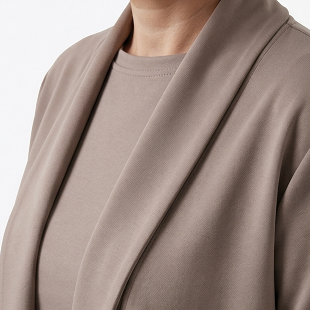 Vivara – Women's Three-Piece Matching Set with Longline Cardigan
