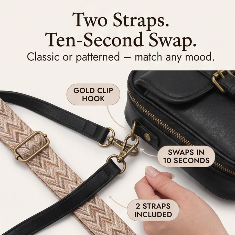 Carryn – Organized Crossbody Bag with Card Slots