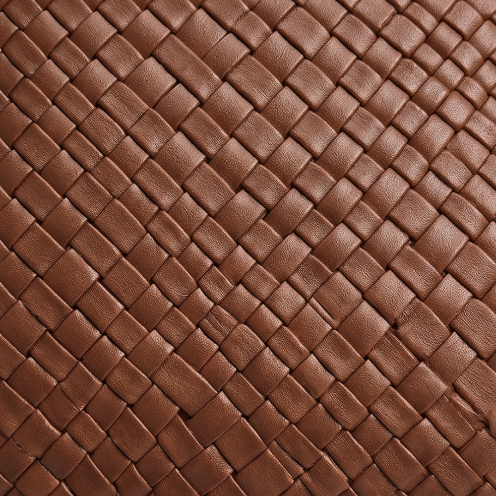 Ardenna – Woven Faux Leather Tote