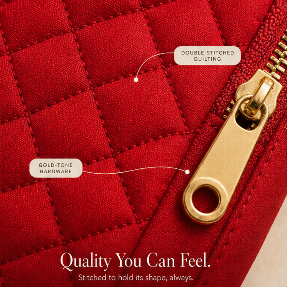 Velora – Quilted Crossbody Sling Bag