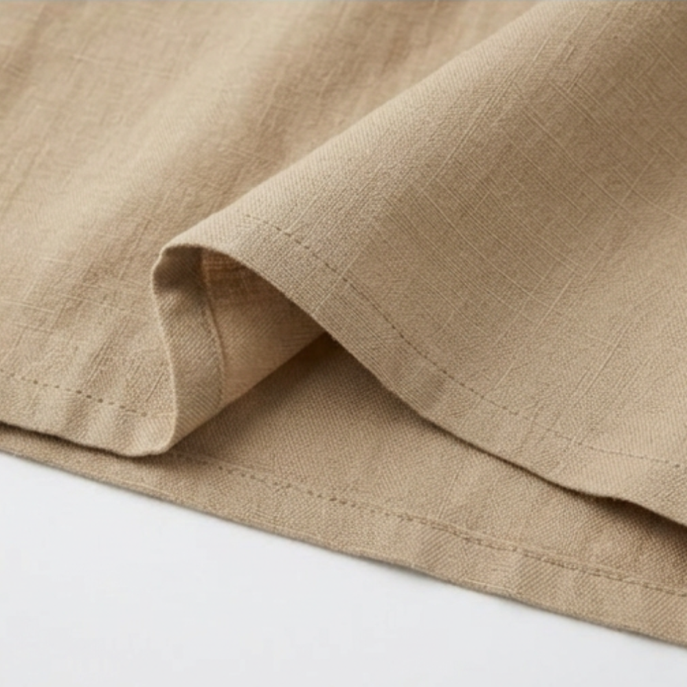Lunavia – Women's Linen Cotton Two-Piece Set with Duster