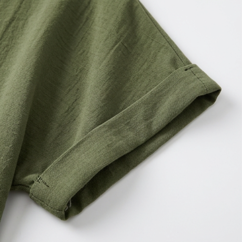 Solenne – Women's Soft Drape V-Neck Blouse