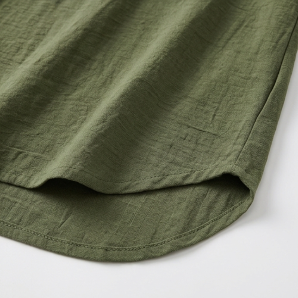 Solenne – Women's Soft Drape V-Neck Blouse