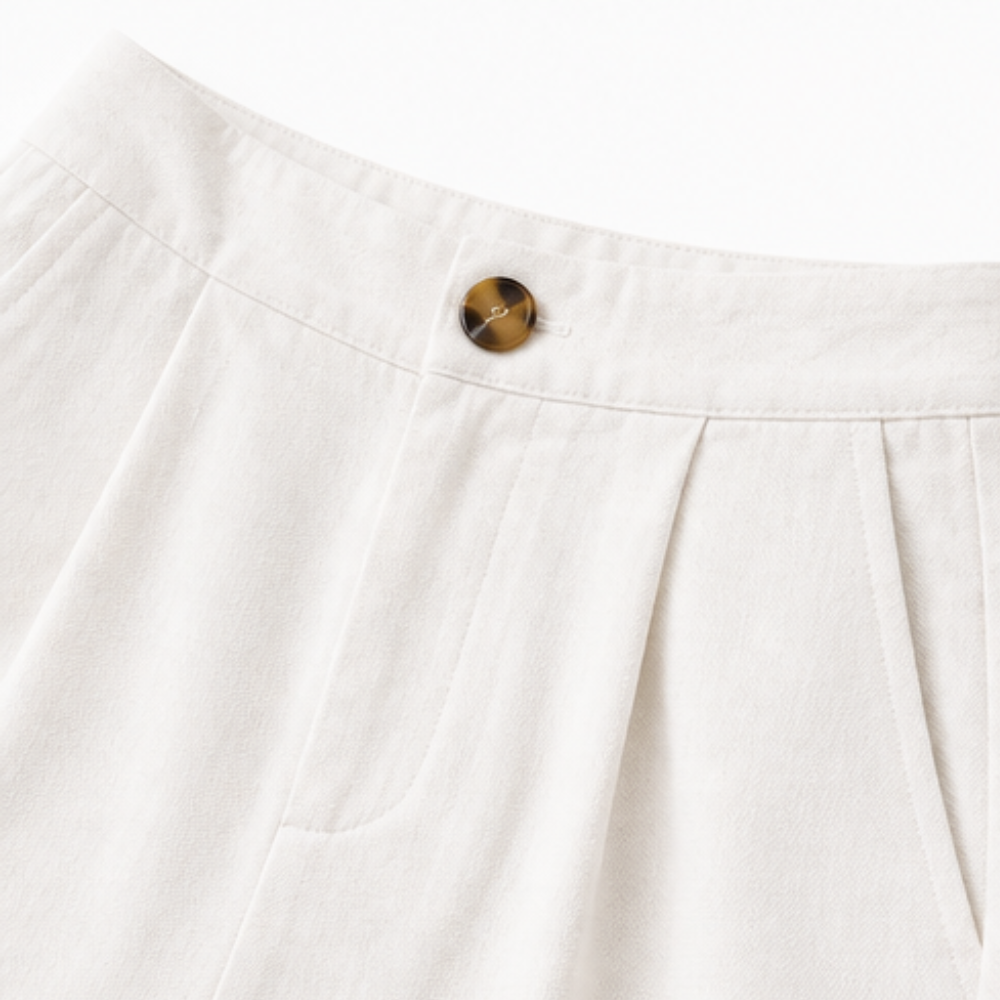 Lunavia – Women's High-Waist Wide-Leg Drape Trousers