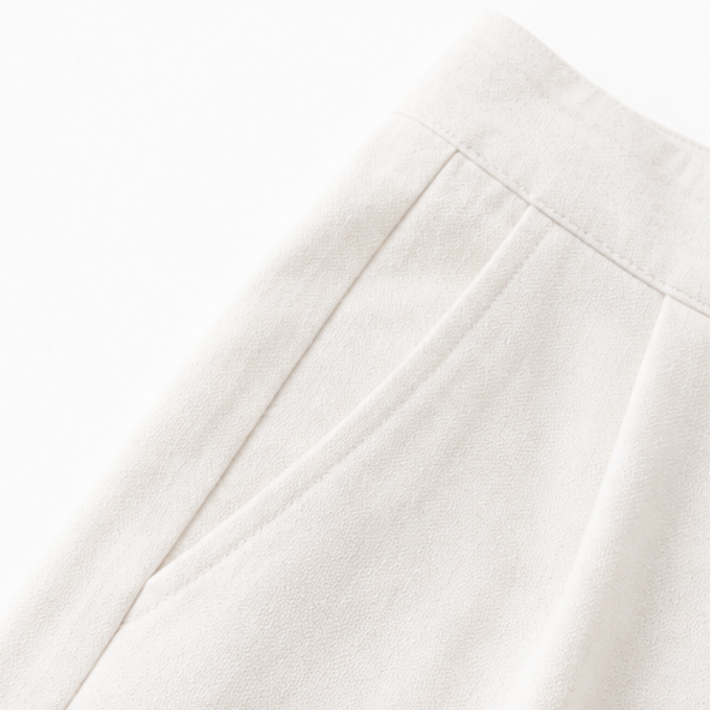 Lunavia – Women's High-Waist Wide-Leg Drape Trousers