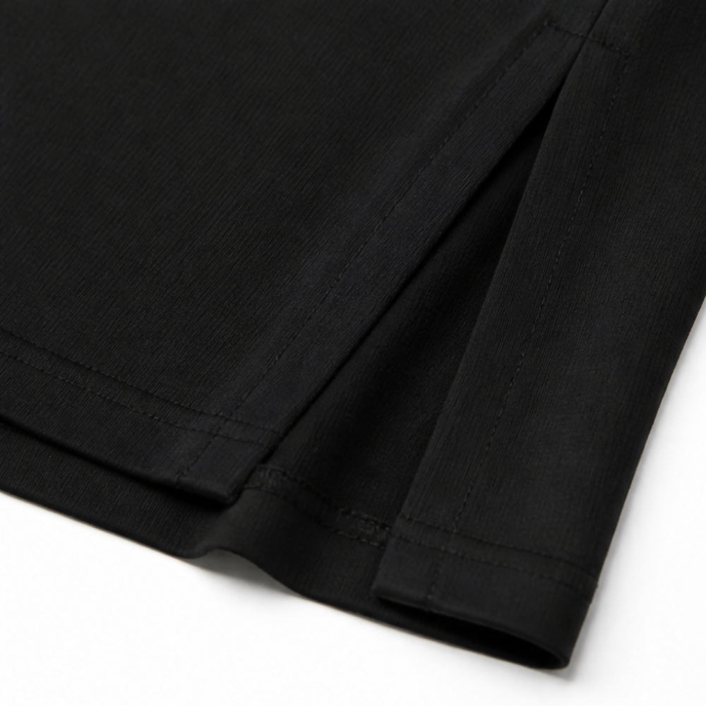 Marella™ – Wrinkle-Free Split-Hem Maxi Dress with Pockets