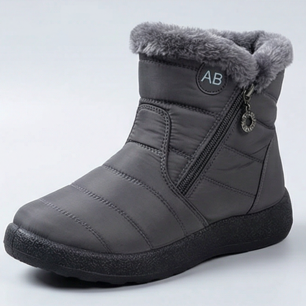 Frostiva - Fur Lined Winter Ankle Boots