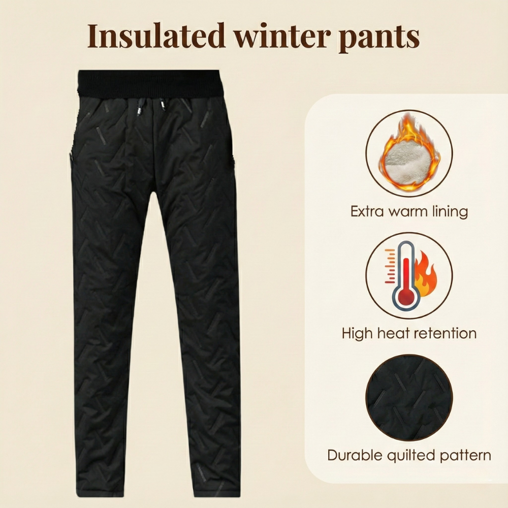 Nuvon – Unisex Fleece-Lined Winter Joggers