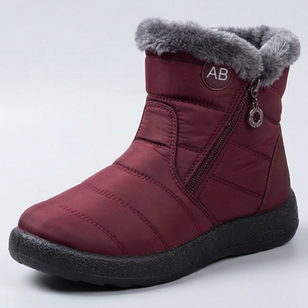 Frostiva - Fur Lined Winter Ankle Boots