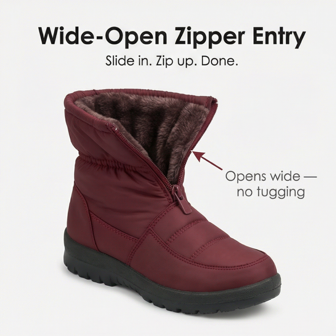 Snowstep - Waterproof Fur Lined Winter Boots