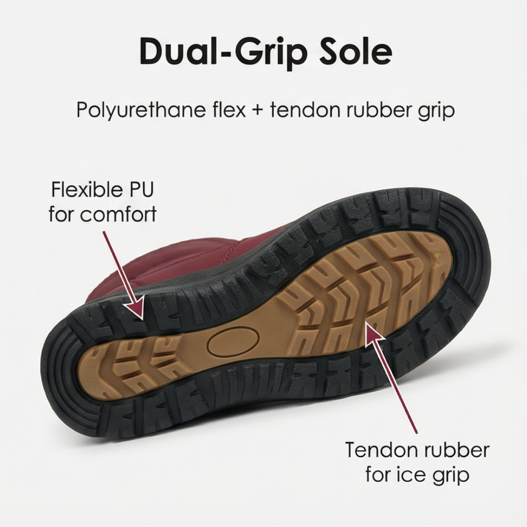 Snowstep - Waterproof Fur Lined Winter Boots