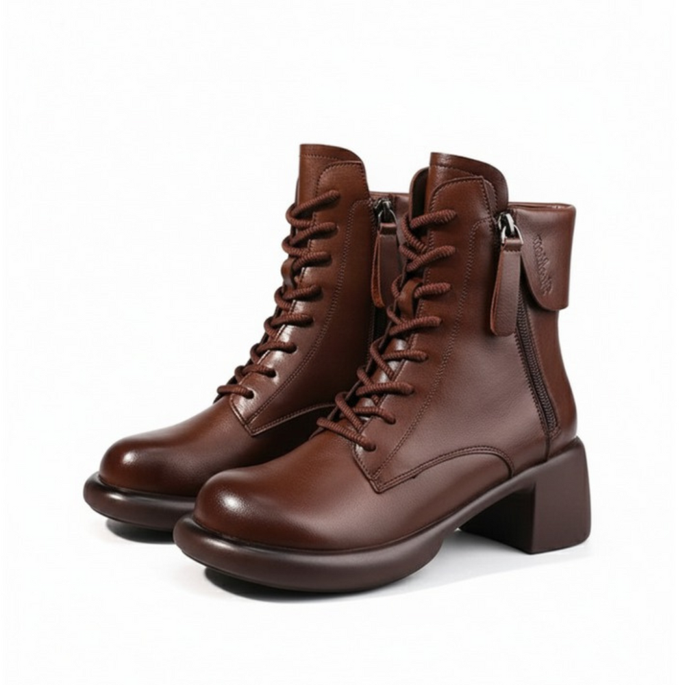 Vintara – Women's Fleece Lined Vintage Ankle Boots
