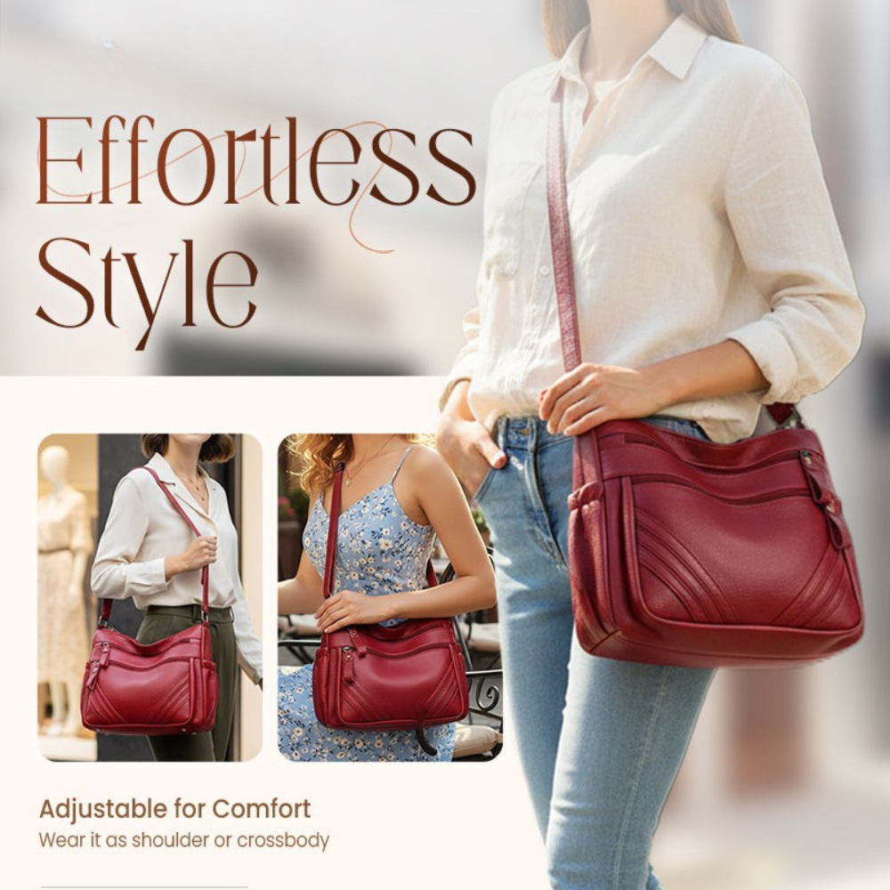 Portavia – Crossbody Bag for Women, Adjustable Strap