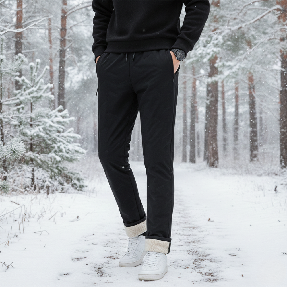 Nuvon – Unisex Fleece-Lined Winter Joggers