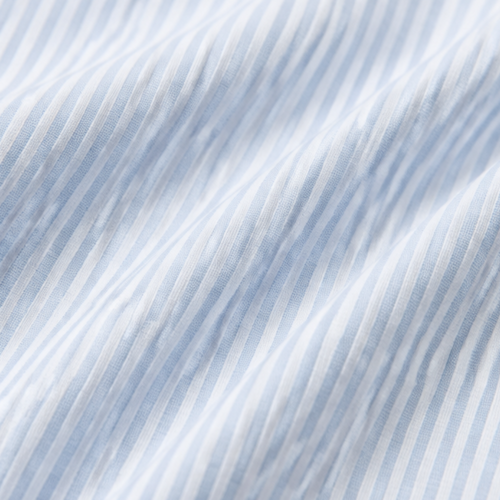 Lunavia – Women's Slimming Stripe Panel Henley Top