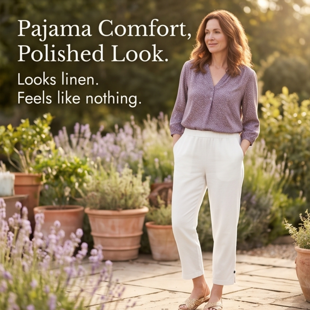 Womee – Women's Soft-Stretch Cropped Pants
