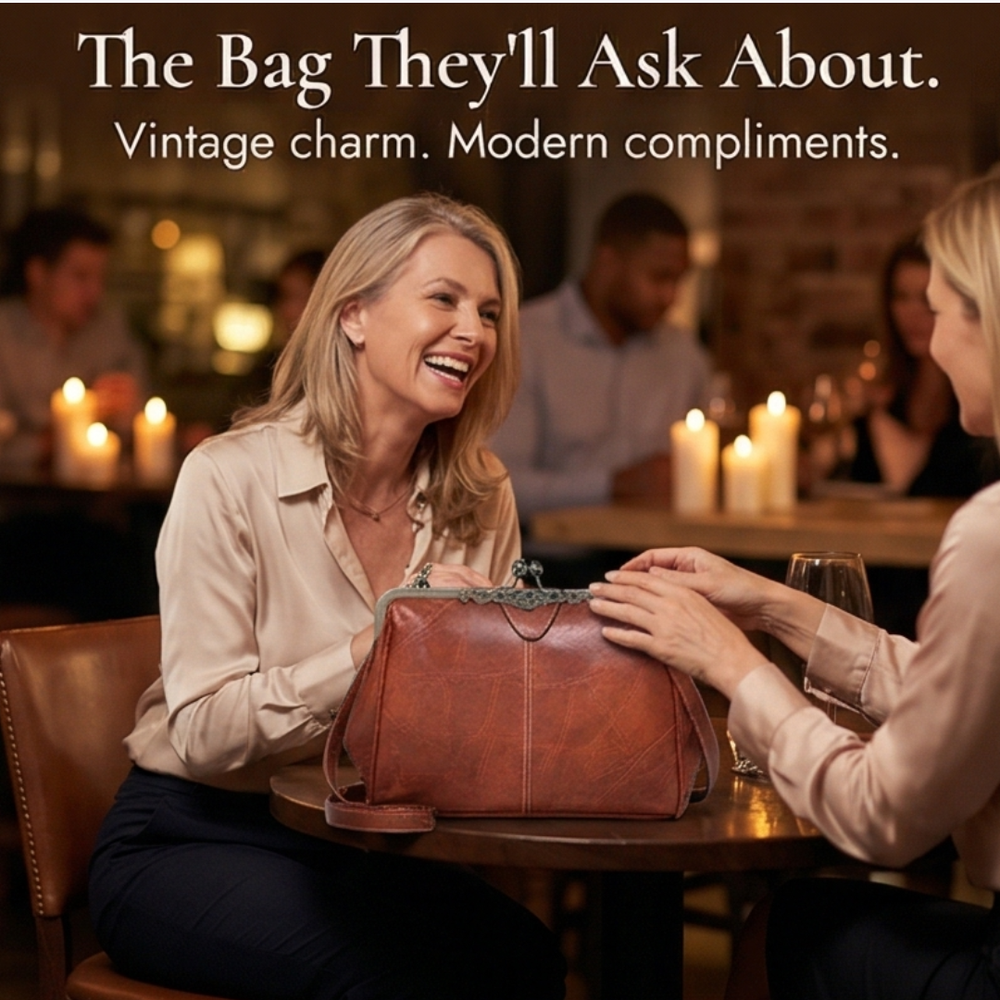 Bellora – Vintage Kiss Lock Handbag