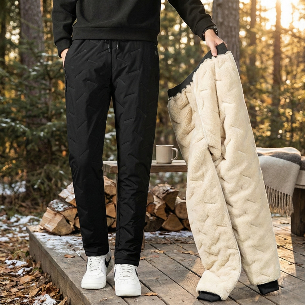 Nuvon – Unisex Fleece-Lined Winter Joggers