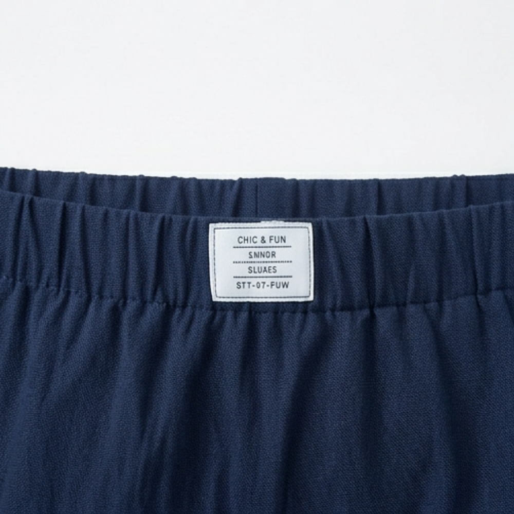Soléva – Women's Wrap-Front Skort with Hidden Shorts