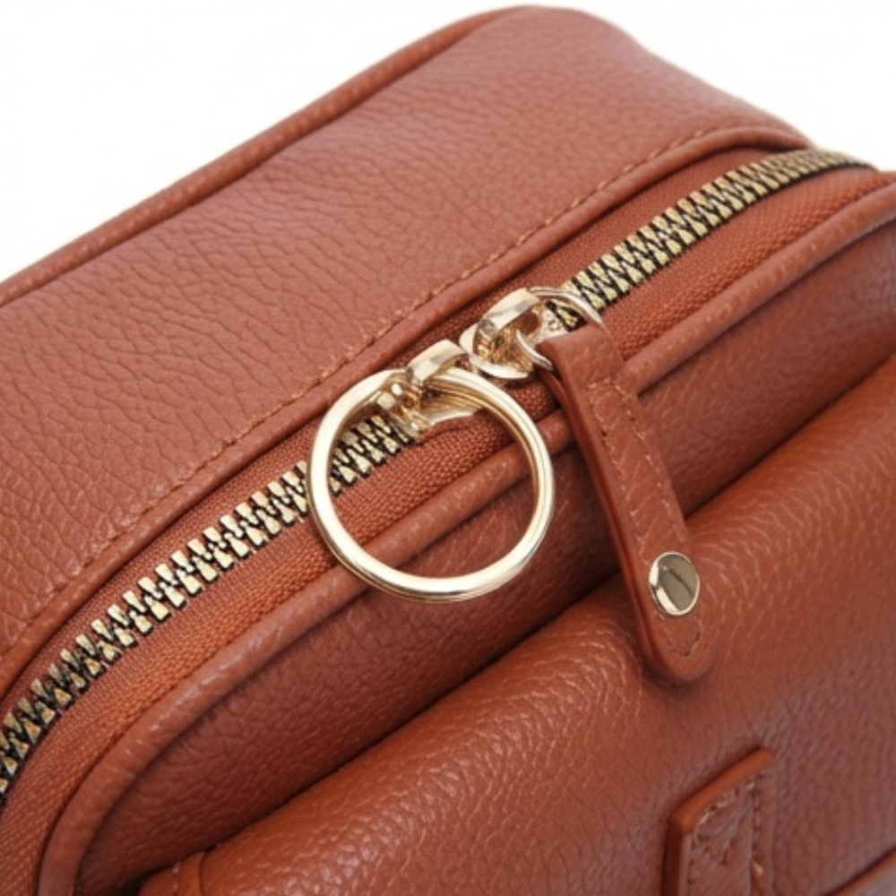 Veletta – Women's Compact Crossbody Bag with Built-In Wallet