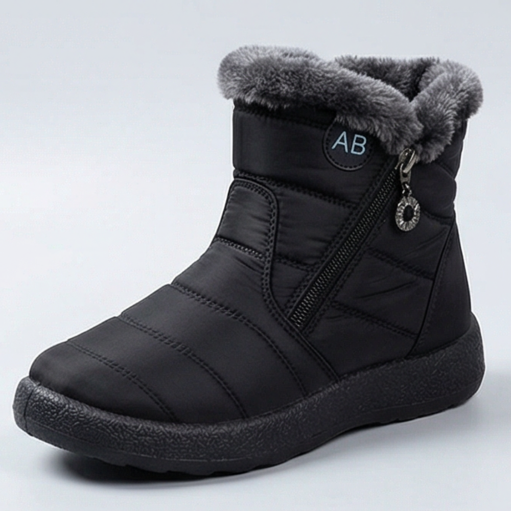 Frostiva - Fur Lined Winter Ankle Boots