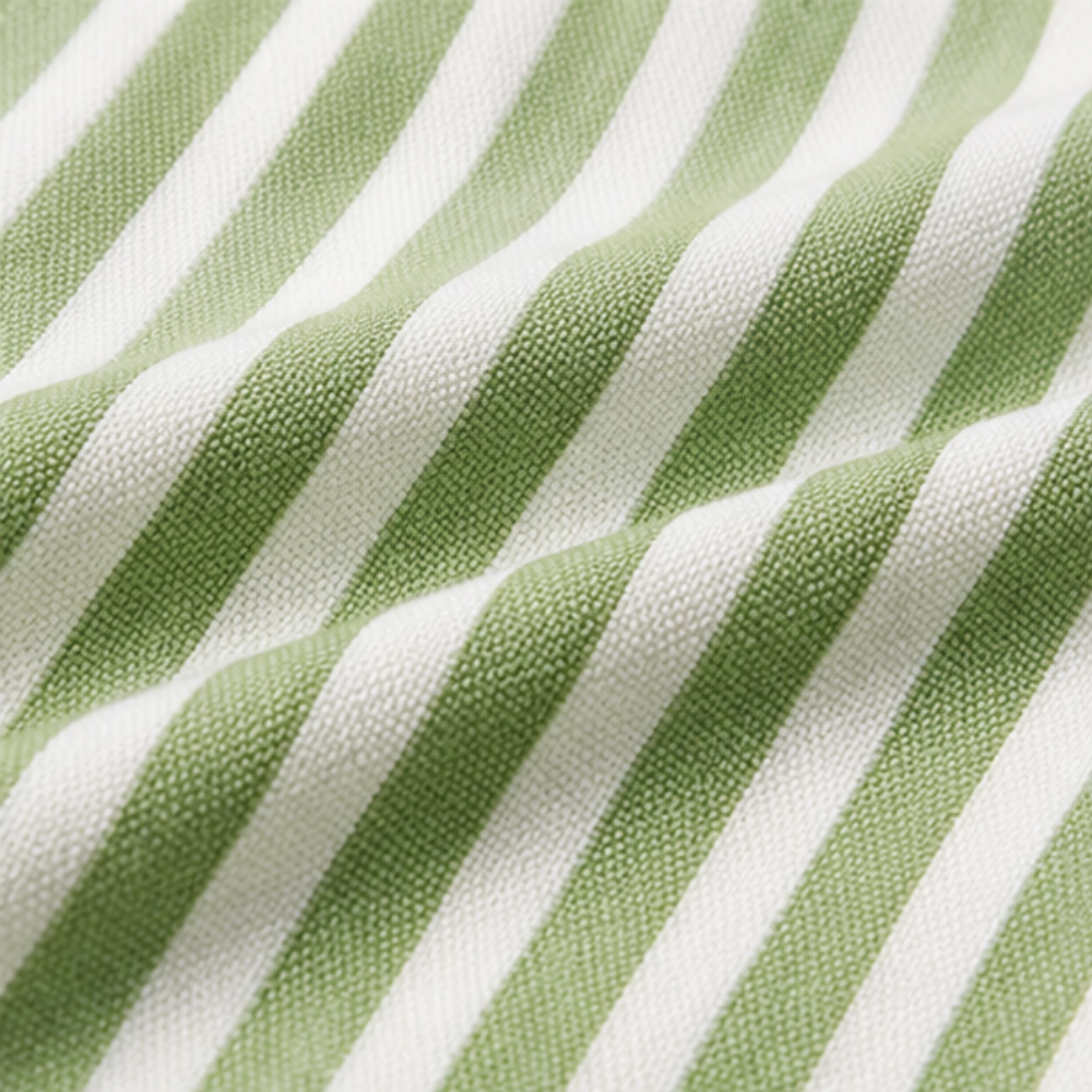 Marella™ – Oversized Striped V-Neck Popover Blouse