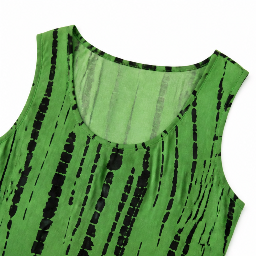 Soliera™ – Relaxed Fit Sleeveless Midi Dress With Pockets