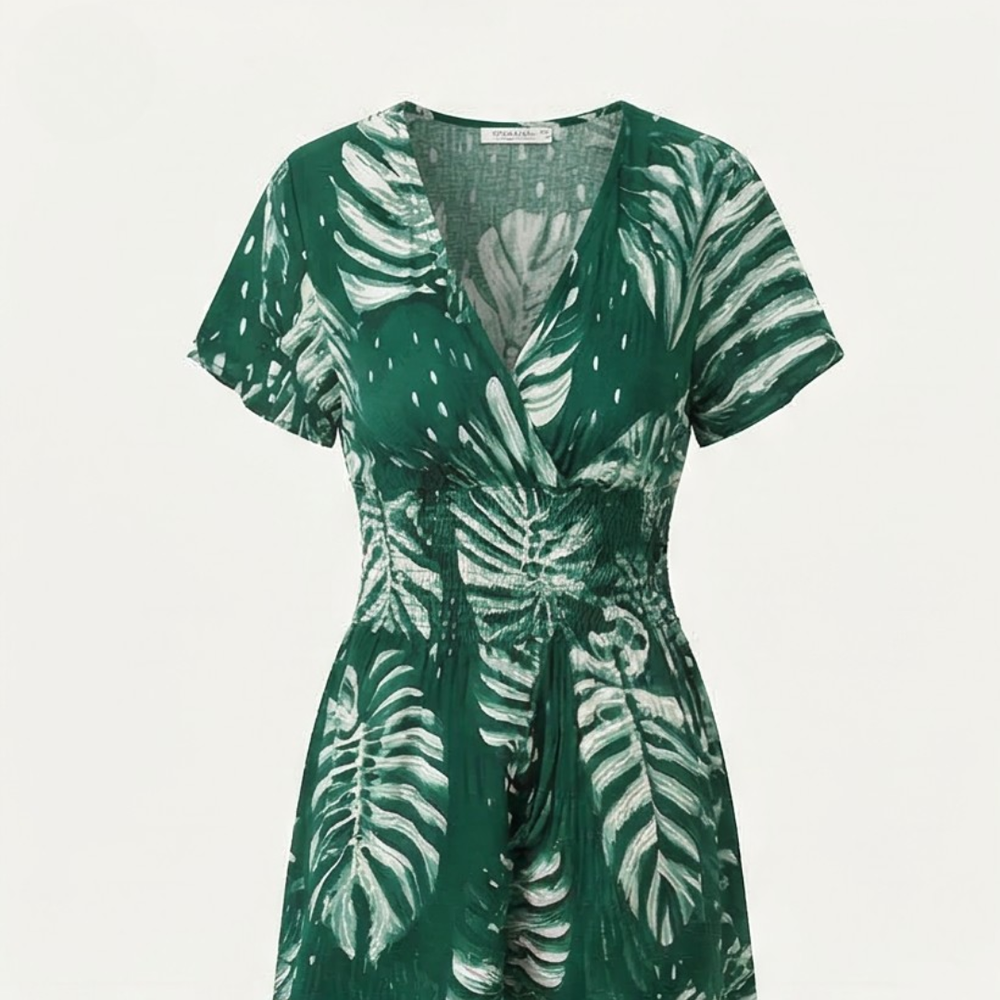 Solena – Breezy V Neck Summer Romper