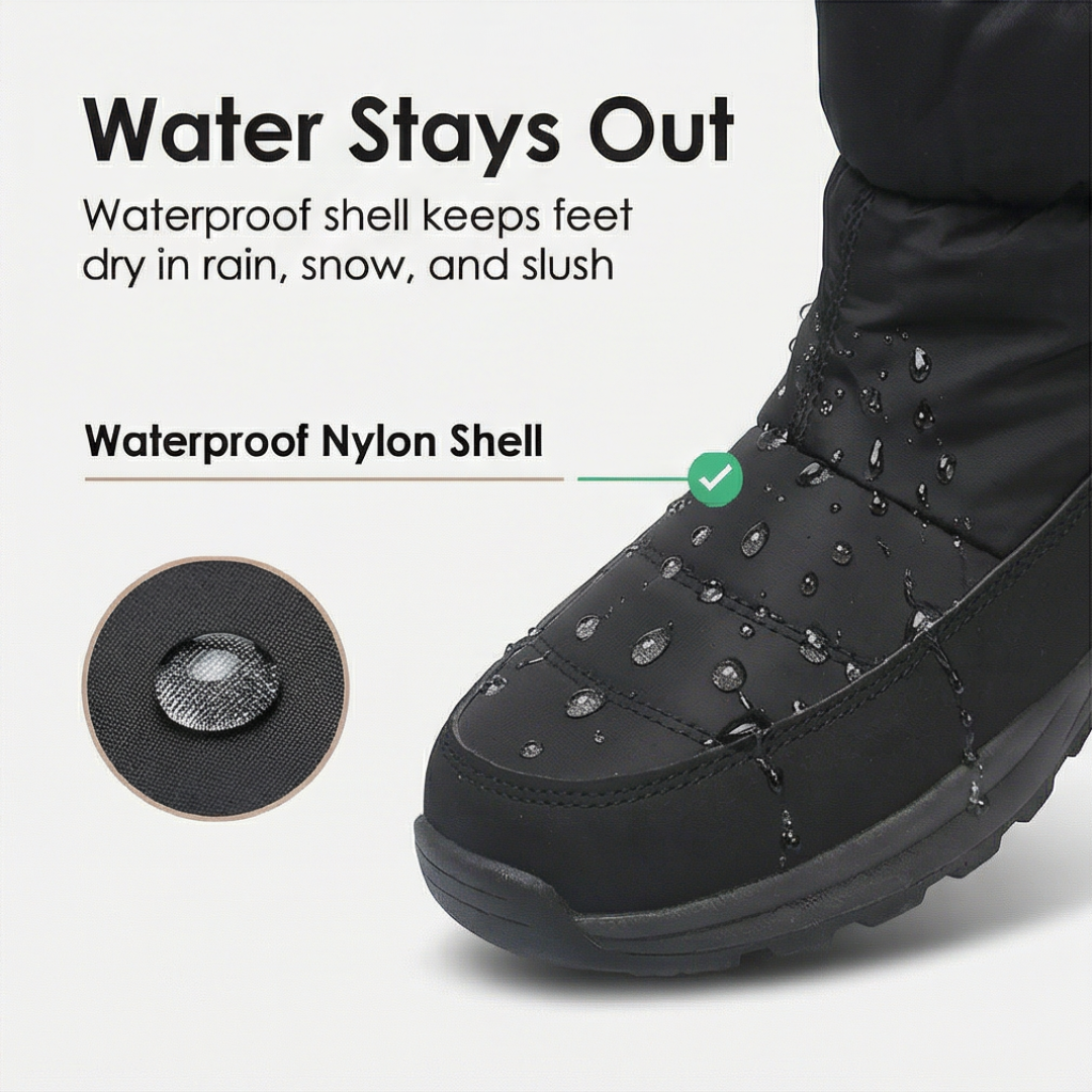 Warmstep - Women's waterproof fur lined winter boots