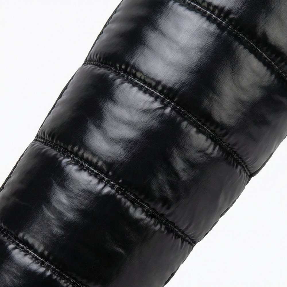 Velura - Women's fleece-lined over-the-knee boots