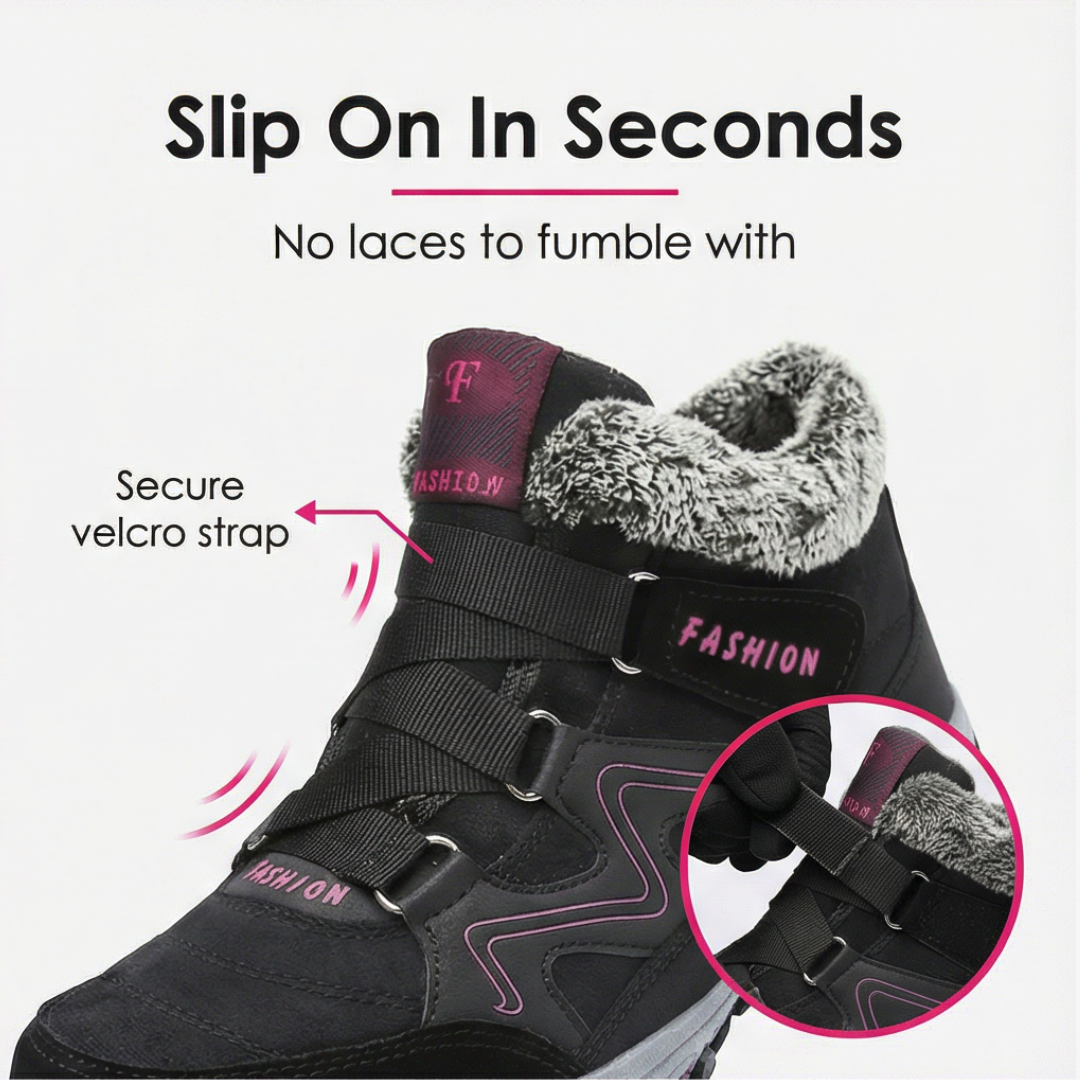 Snowstep – Women's Fur Lined Winter Ankle Boots