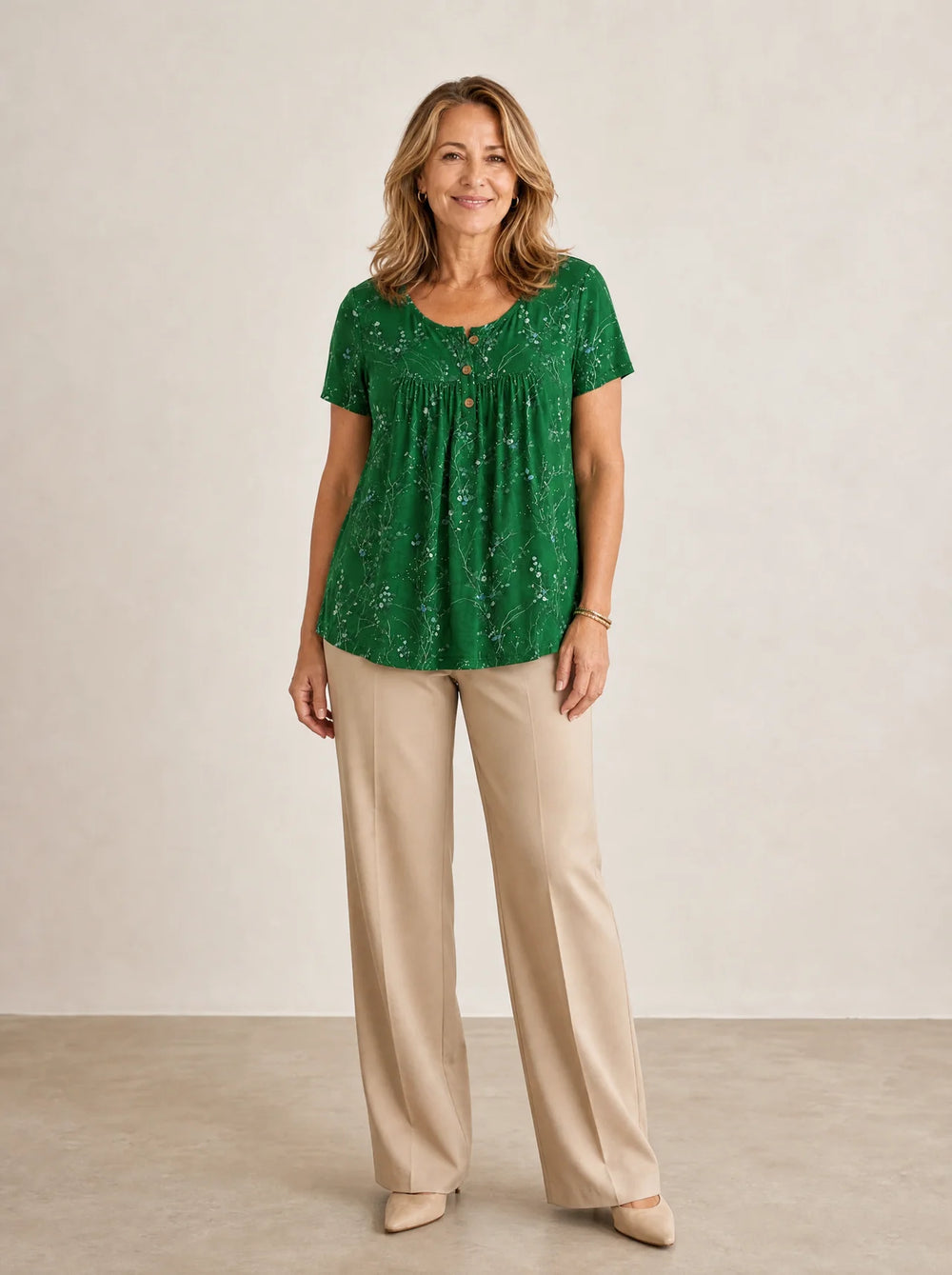 Lunalia – Women's Flowy Floral Tunic
